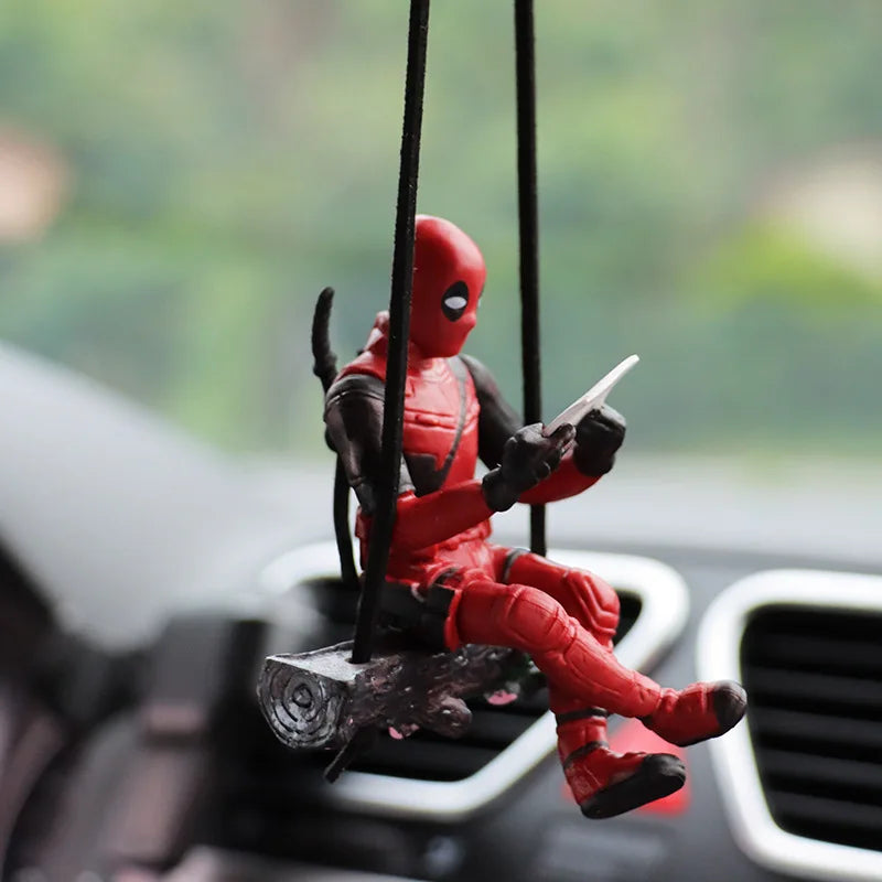 Deadpool figurine rétroviseur