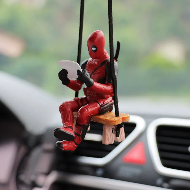 Deadpool figurine rétroviseur